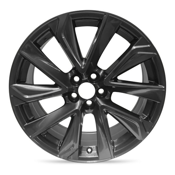 Road Ready Wheels 18 inch Black painted rim for 2019-2024 Toyota Corolla OE direct replacement