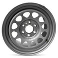 thumbnail image 1 of For 2019-2025 Chevrolet Silverado 1500 17 Inch Powder-Coated Silver Steel - New Take-Off Rim - Road Ready Car Wheel, 1 of 8