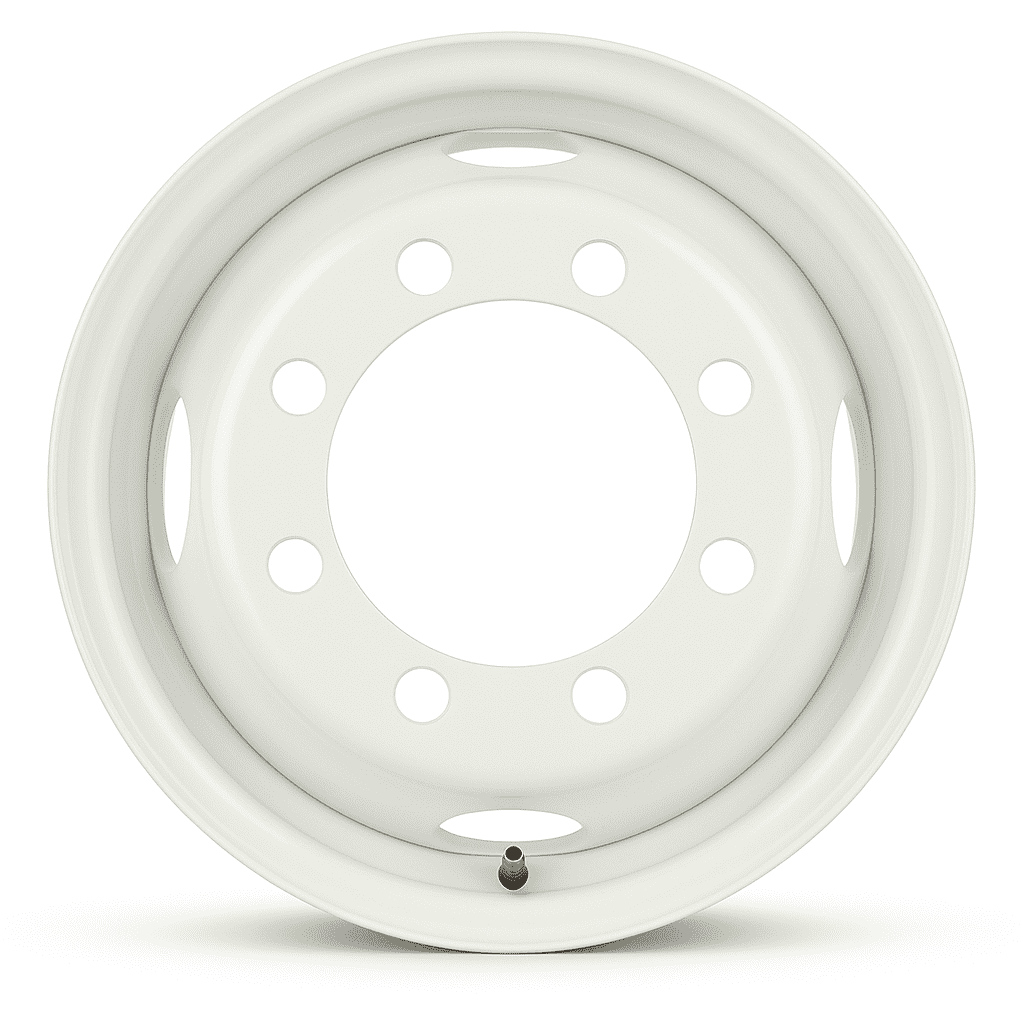 For 2019-2025 Chevrolet Silverado 4500 19.5 Inch Powder-Coated White ...