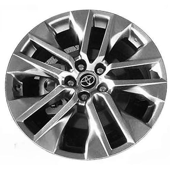 For 2019-2025 Toyota Rav4 19 Inch Painted Hyper Silver Alloy - Genuine ...