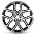 thumbnail image 1 of For 2019 Chevrolet Cruze 17 Inch Machined Face with Painted Inlay Silver Alloy - New OEM Rim - Road Ready Car Wheel, 1 of 9