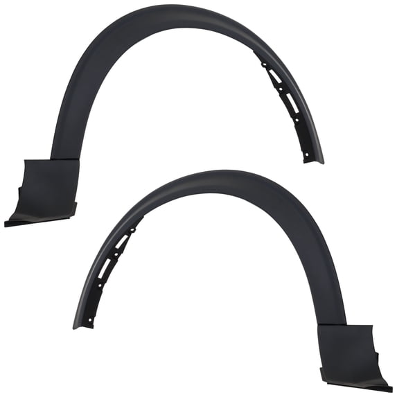 For 2020-2023 Explorer Front Fender Flares Black SET PAIR