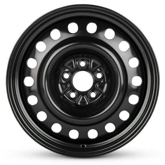 For 2020-2024 Ford Escape 17 Inch Painted Black Rim - OE Direct Replacement - Road Ready Car Wheel
