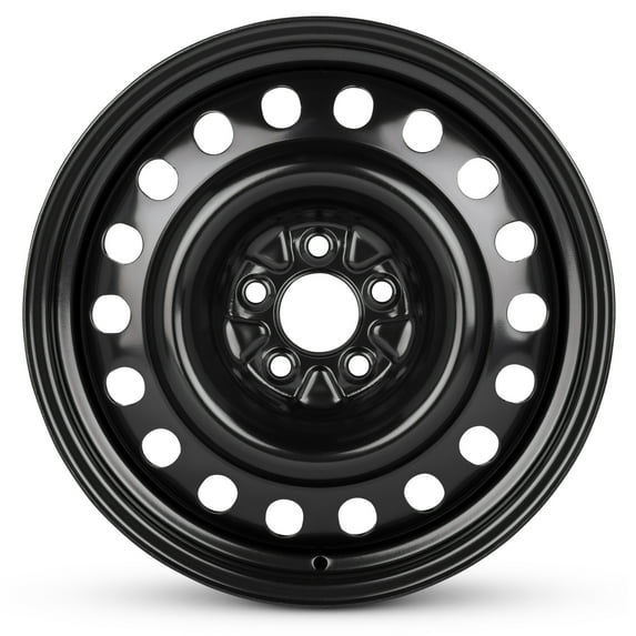 For 2020-2024 Ford Escape 17 Inch Painted Black Rim - OE Direct Replacement - Road Ready Car Wheel