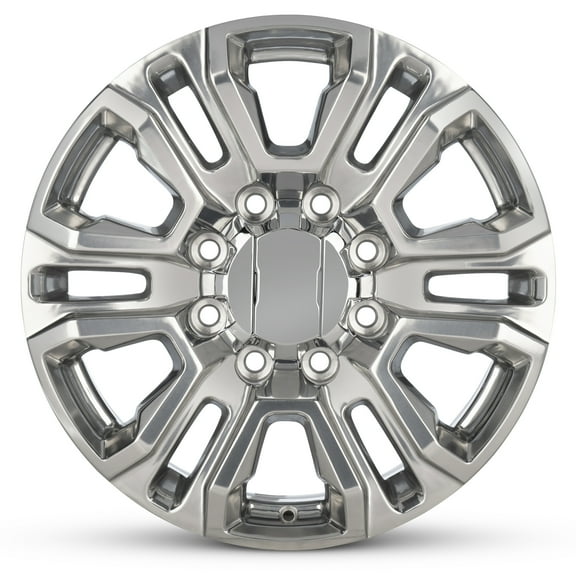 For 2020-2024 GMC Sierra 3500 20 Inch Polished Silver Rim - OE Direct Replacement - Road Ready Car Wheel
