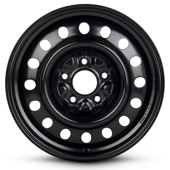 For 2020-2024 Jeep Gladiator 17 Inch Painted Black Rim - OE Direct Replacement - Road Ready Car Wheel