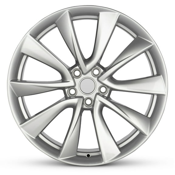 For 2020-2023 Tesla Model Y 20 Inch Painted Silver Rim - OE Direct Replacement - Road Ready Car Wheel