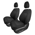 thumbnail image 1 of For 2020-2024 Ford Explorer Base FH Group Neoprene Custom Fit Car Seat Covers Water Resistant - Front Seats Black, 1 of 8