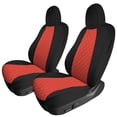 thumbnail image 1 of For 2020-2025 Tesla Model Y FH Group Waterproof Neoprene Custom Fit Made Car Seat Covers - Front Set Black, 1 of 7