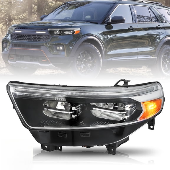 For 2020 - 2025 Ford Explorer XLT Limited Full LED DRL Driver Side Headlight LH