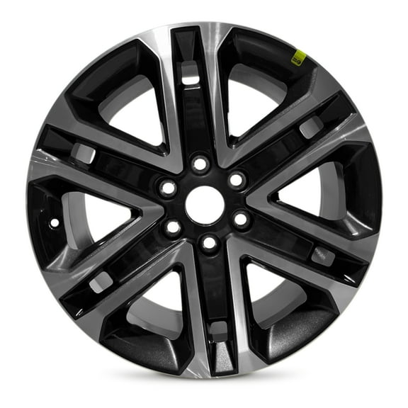 For 2021-2023 Ford F150 20 Inch Machined Face with Painted Inlay Charcoal Alloy - New OEM Rim - Road Ready Car Wheel