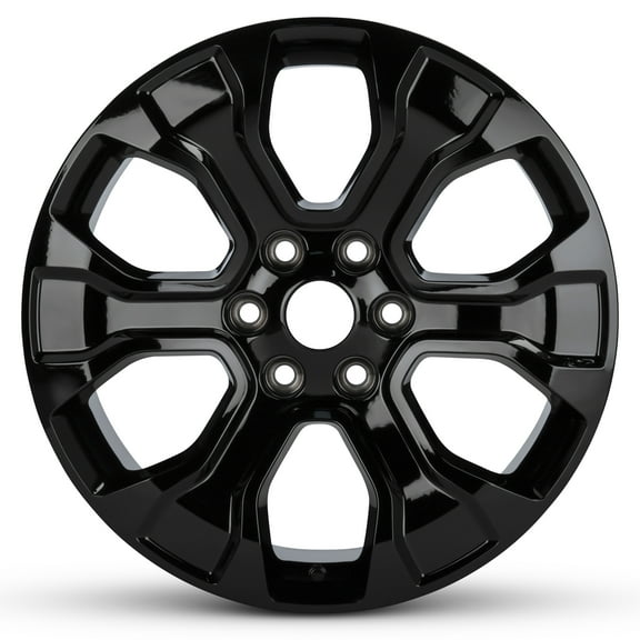 For 2021-2023 Ford F150 20 Inch Painted Black Rim - OE Direct Replacement - Road Ready Car Wheel