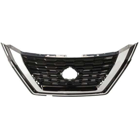 For 2021-2023 Rogue Front Grille Assembly Black/Chrome 623106RR0A NI1200322