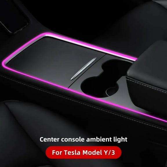 For 2021-2023 Tesla Model Y Model 3 Car Ambient Light Color Car Interior LED Strip Modified Lighting strip Atmosphere lamp