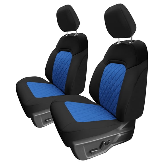 For 2021-2024 Ford Bronco Full Size SUV FH Group Neoprene Custom Fit Car Seat Covers  - Front Set