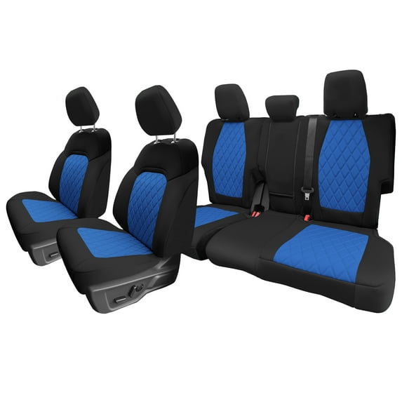 For 2021-2024 Ford Bronco Full Size SUV FH Group Neoprene Custom Fit Car Seat Covers Full Set