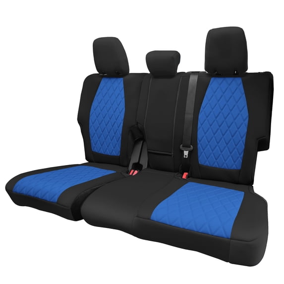 For 2021-2024 Ford Bronco Full Size SUV FH Group Neoprene Custom Fit Car Seat Covers - Rear Set