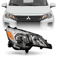 thumbnail image 1 of For 2021-2024 Mitsubishi Mirage / G4 Halogen OE Headlight Headlamp - Passenger, 1 of 7