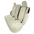 thumbnail image 1 of For 2021-2024 Nissan Rogue S SV SL Platinum Midnight Ed. FH Group Neoprene Custom Fit Car Seat Covers Waterproof Solid Beige - Rear, 1 of 6