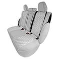thumbnail image 1 of For 2021-2024 Nissan Rogue S SV SL Platinum Midnight Ed. FH Group Neoprene Custom Fit Car Seat Covers Waterproof Solid Gray - Rear, 1 of 6