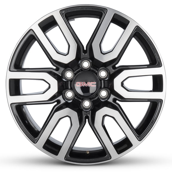 For 2021-2026 GMC Yukon 20 Inch Machined Black Alloy- Genuine OEM Take-Off Rim - Road Ready SUV Wheel