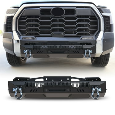 For 2022 2023 2024 2025 Toyota Tundra Mid-Width Front Bumper w/Winch Plate Bolt-On