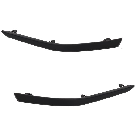 For 2022-2023 4Runner Front Upper Bumper Trim Black SET PAIR