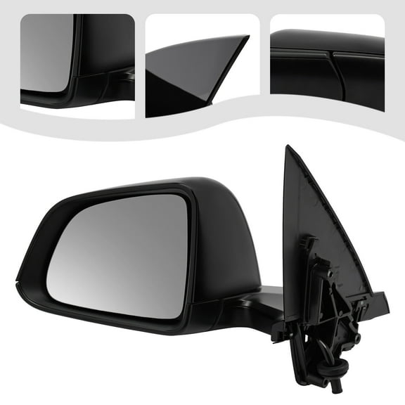 For 2022-2023 Tesla Model Y Driver Side Black Left Side Mirror with Anti-Glare