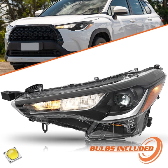 For 2022 2023 Toyota Corolla Cross L LE LED Headlight Assembly Left Driver Side