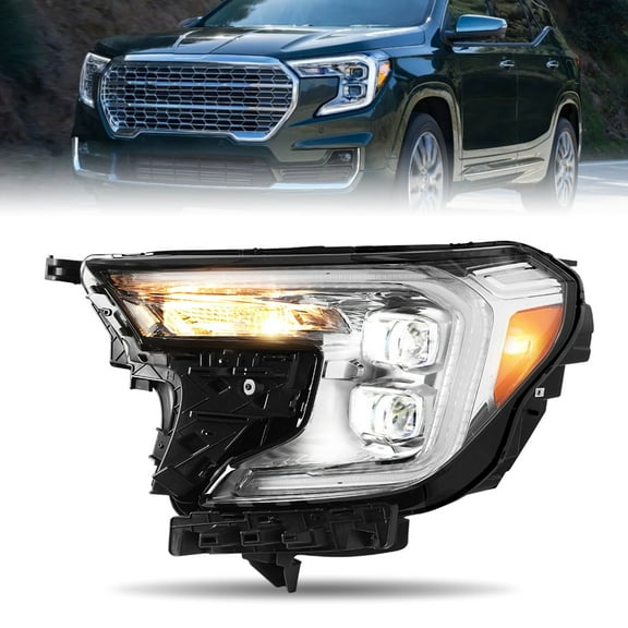 For 2022-2024 GMC Terrain Projector [FULL LED] Headlight Assembly Driver Side/Passenger Side