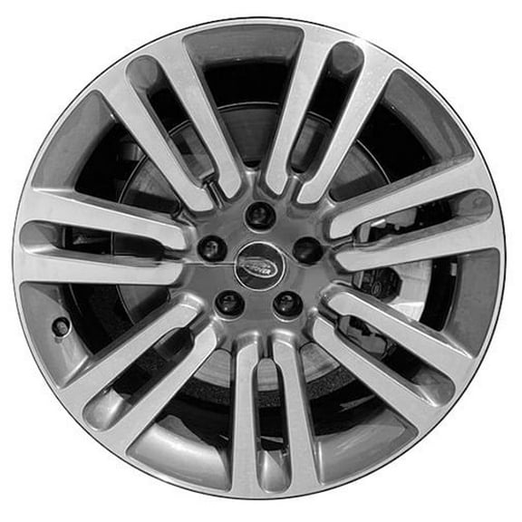 For 2022-2024 Land Rover Range Rover 21 Inch Machined Face with Charcoal Inlay Alloy - Genuine Take-Off Rim - Road Ready SUV Wheel
