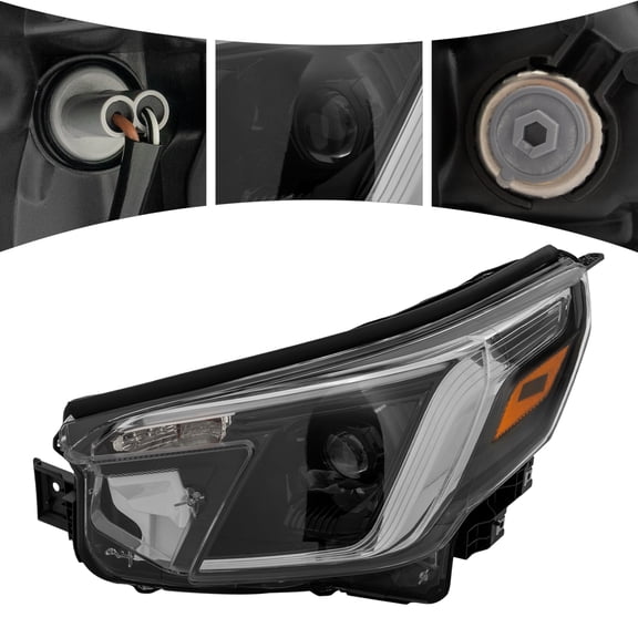 For 2022-2024 Subaru Forester Headlight Assembly LED DRL Headlamp Left Driver LH