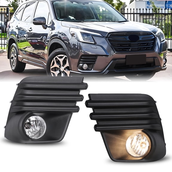 For 2022-2024 Subaru Forester Limited Convenience PREMIUM MODEL Fog Lights w/Wiring Switch Kit