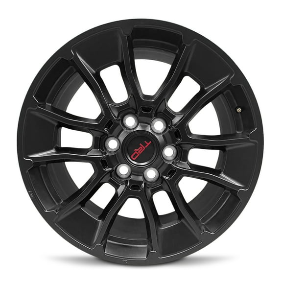 For 2022-2024 Toyota Tundra 20 Inch Painted Matte Black Alloy - New Take-Off Rim - Road Ready Car Wheel