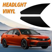 For 2022-2025 Honda Civic Headlight Side Marker Precut Smoke Vinyl Tint Overlays
