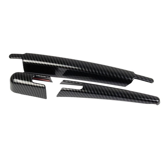 For 2022 Carbon Fiber Rear Wiper Trim Sticker Window Protection Wiper Cover