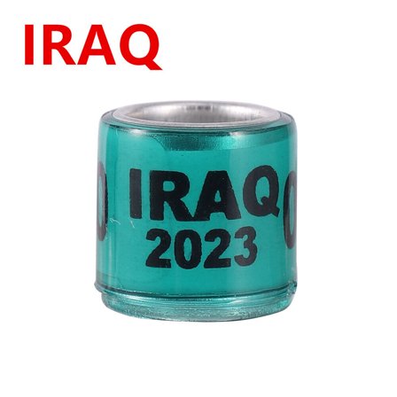 For 2023 Racing Pigeon Rings Leg Bands ARPU Multicolor Bird Foot Ring 100pcs*8mm