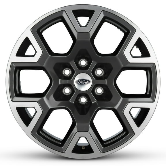 For 2024-2025 Ford F-150 20 Inch Machined Charcoal Alloy - Genuine OEM Take-Off Rim - Road Ready Truck Wheel