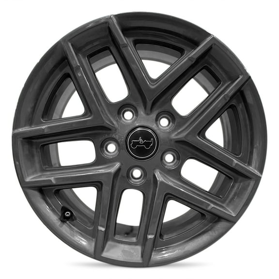 For 2024-2025 Jeep Wrangler 17 Inch Painted Charcoal Alloy - New Take-Off Rim - Road Ready Car Wheel