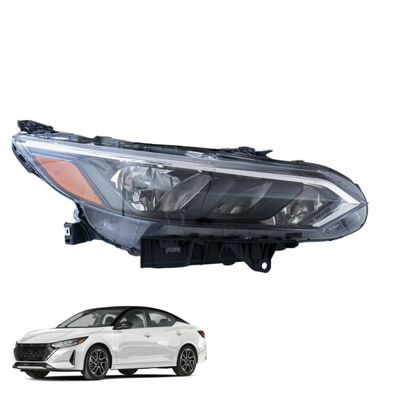 For 2024-2025 Nissan Sentra S/SV Models Right Passenger Side Halogen Headlight