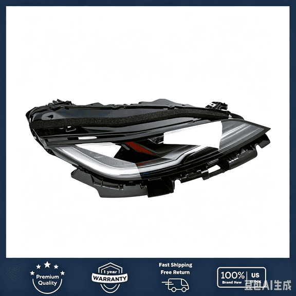 For 2024-2025 Tesla Model 3 Front Right Passenger Side LED headlight 1694087-00