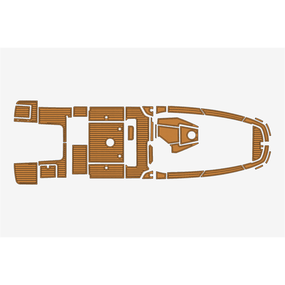 For 2024 Beneteau Sundeck Flyer 8 EVA Foam Marine Decking, Non-Slip Yacht Flooring Mat, 6mm Thick, Durable and Easy to Clean Boat Pad