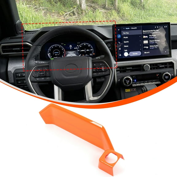 For 2024 Toyota Tacoma on dash trim frame, dash trim frame, car dash trim accessories