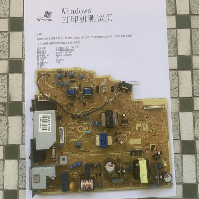 For 220v Power supply board RM1-2316 For 1020 1018 LBP2900 Printers ...