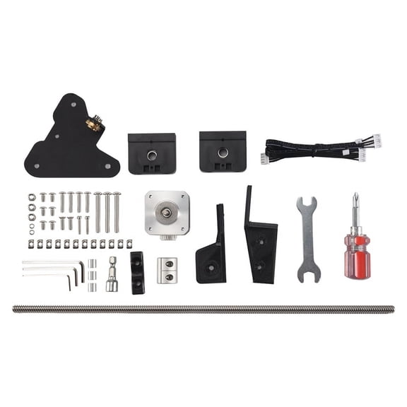 For 3 Dual Z Upgrade Kit with Lead Screw Stepper Motor,3D Printer Accessories Parts for 3,1 x For Ender 3 Dual Z Axis Upgrade Kit,as shown