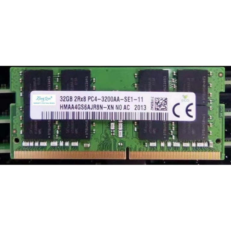32GB 2Rx8 PC4- 3200AA - SE1 - 11 メモリー For 32G 2RX8 PC4-3200AA-SE1-11 HMAA4GS6AJR8N-XN - Walmart.com