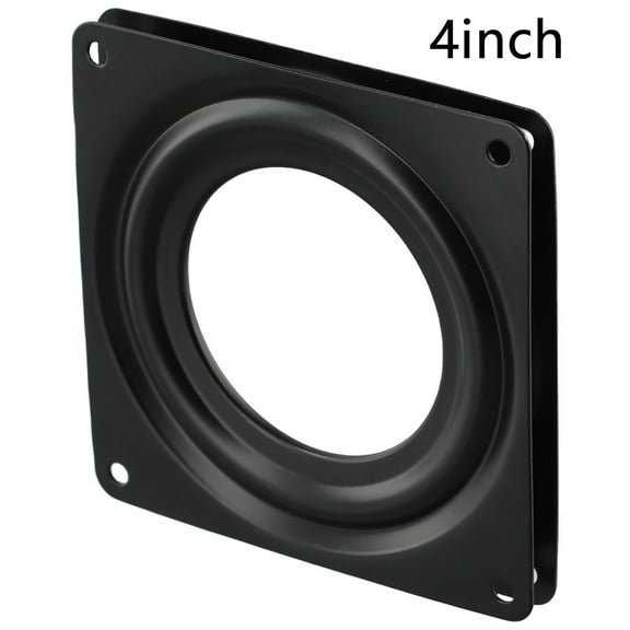 For 360 Degree Heavy Duty Metal Bearing Rotating Swivel Turntable Plate Desk Table 4 Inch Smile Home