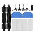 thumbnail image 1 of For 360 S8/S8 Plus Robot Vacuum Cleaner Replacement Spare Parts Accessories Main Side Brush Hepa Filter Mop Cloth, 1 of 8