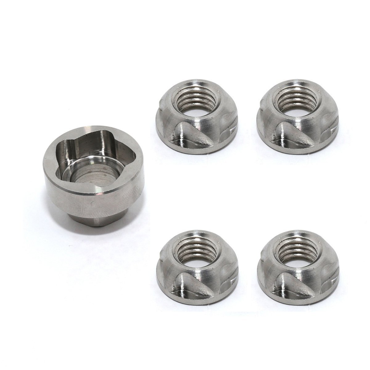 For 4 x Locking 10MM Nuts for PIAA Auxiliary Lamps Lights