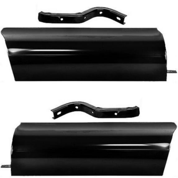 For 47-53 Chevy Truck Truck Running Board to Bed Apron Short Bed Pair Left/Right
